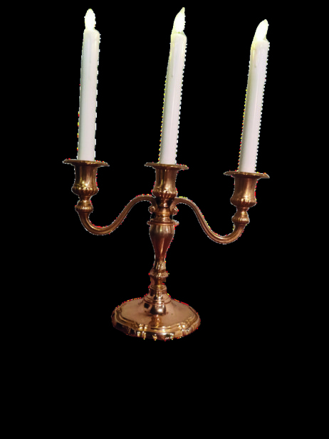 Lumiere's LED Candelabra prop